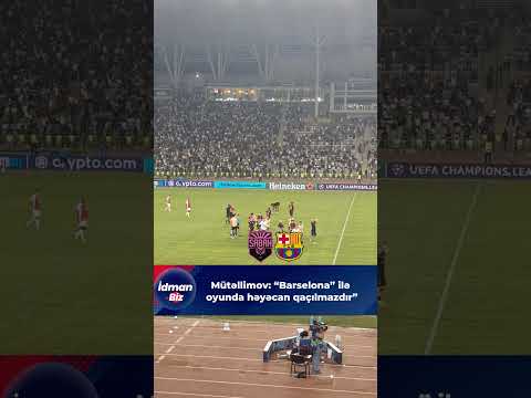 “Sabah”ın müdafiəçisi: “Barselona” ilə oyunda həyəcan qaçılmazdır” #futbol #sabahfc