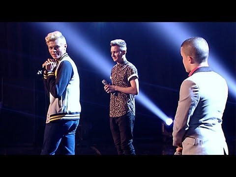 Jahmene, Jae and Craig's performance - Maroon 5's Moves like Jagger -  The X Factor UK 2012