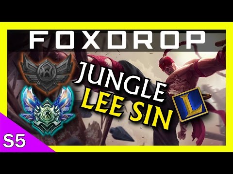 [S5] Lee Sin Jungle Gameplay Commentary - Unranked to Diamond