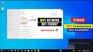 How To Fix No Wifi Networks Found in Windows 10 PC or Laptop in 2022!