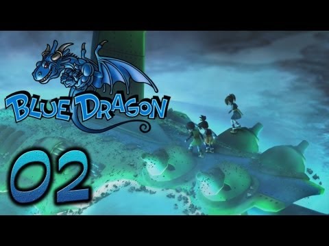 Let's Play Blue Dragon #02 [Deutsch/German] - Dem Landhai auf den Fersen
