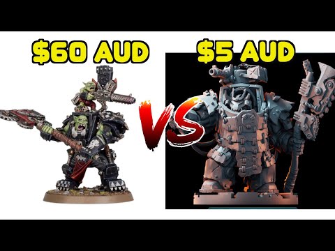 Warhammer 40K on a Budget: Ork Warboss