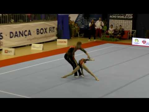 Maia Acro WorldCup 2017   265   PnA   13   WC   MxP   RUS1    Dyn   MURASHKO & NESTERENKO