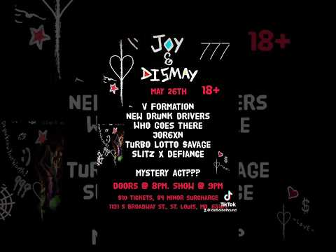 Catch Slitz x Defiance May 26th at the Shamrock Pub off Broadway!!!