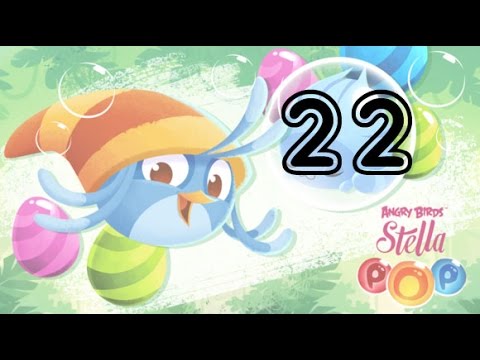 Angry Birds Stella POP!!! Level 22 walkthrough