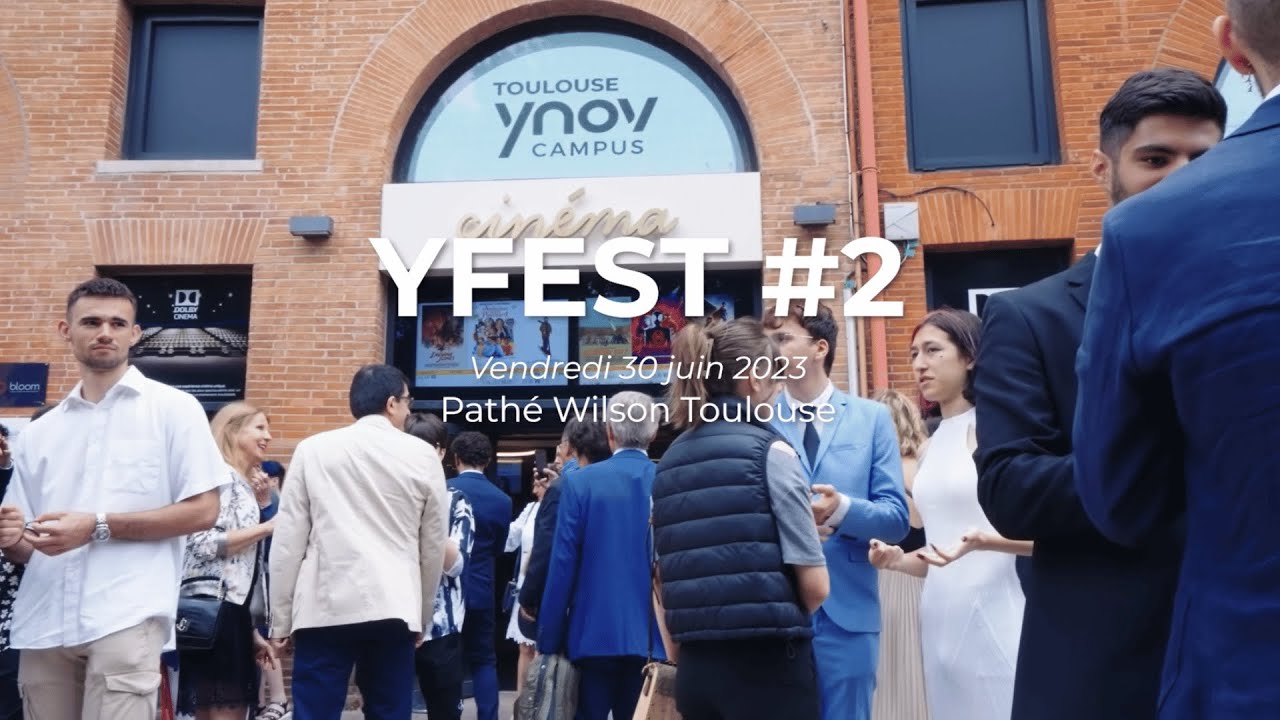 YFEST #2 | Vendredi 30 juin 2023 - Festival de courts métrages de la filière audiovisuel de Toulouse YNOV Campus