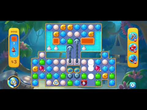Fishdom 9446 Hard Level - NO 💣🧨💥