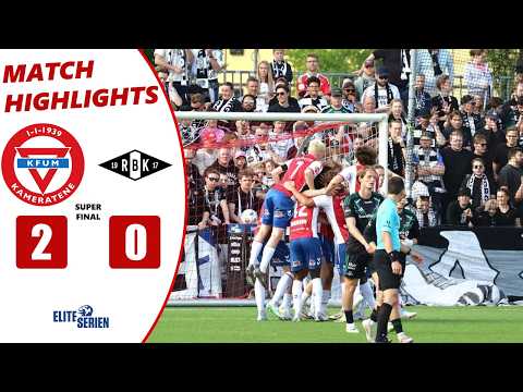 KFUM Fotball Oslo 2-0 BK Ballklub Rosenborg Trondheim