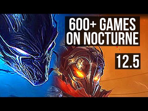 NOCTURNE vs VIKTOR (TOP) | 2.4M mastery, 4/1/7, 600+ games | KR Master | 12.5