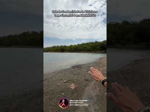 Orla do Condomínio Porto Vitória no Lago Corumbá 4 em Alexânia/GO
