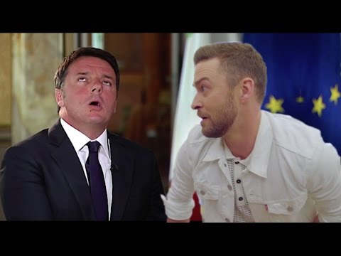 Matteo Renzi canta Justin Timberlake. (14 milioni di views su Facebook!)