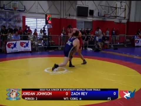 University Freestyle 120kg - Zach Rey vs. Jordan Johnson