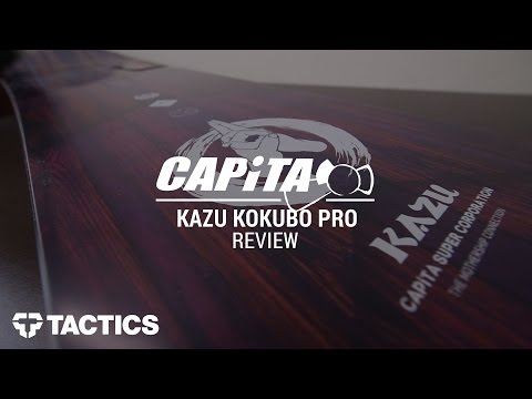 Capita Kazu Kokubo Pro 2017 Snowboard Review - Tactics