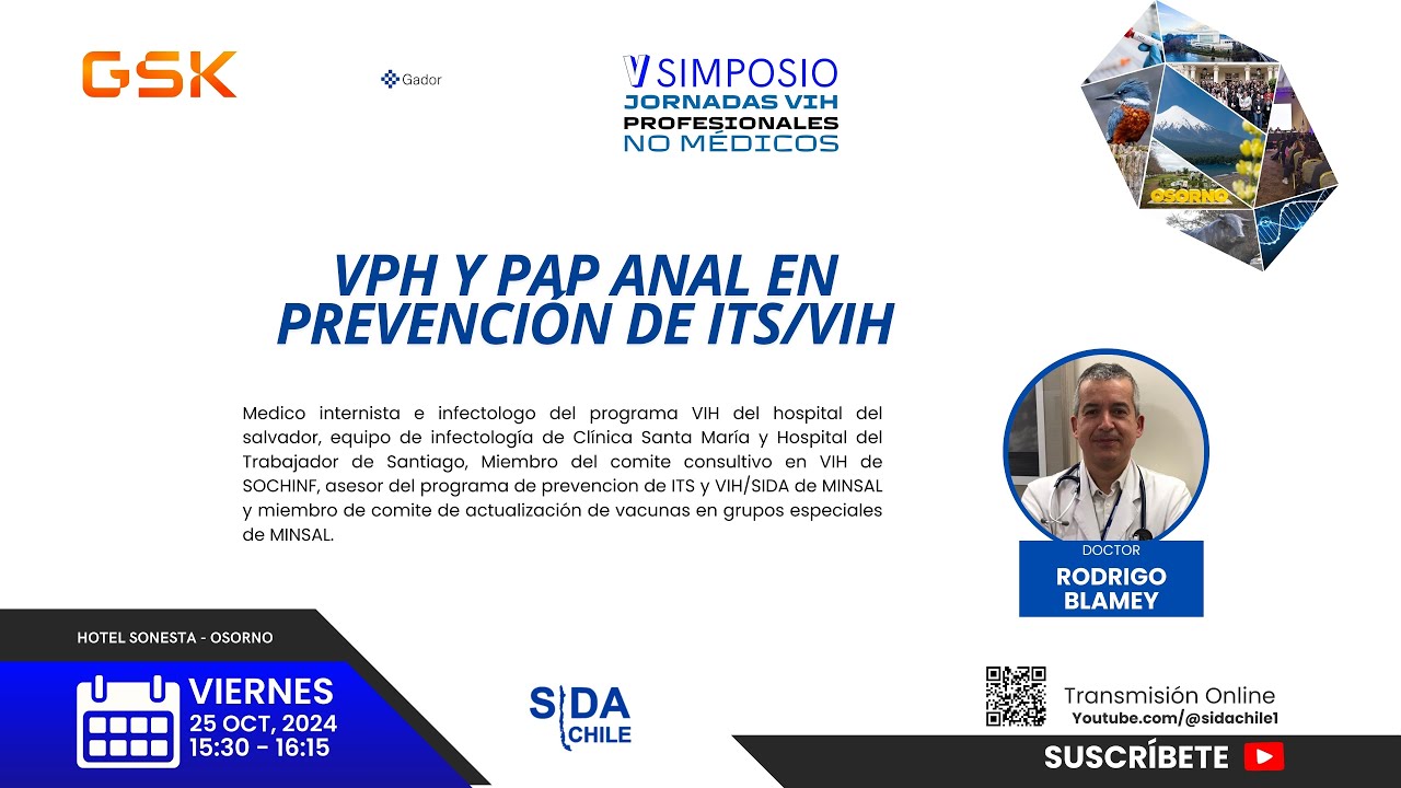 V Jornadas Profesionales no Médicos - Dr. Rodrigo Blamey VPH y PAP A. en prevención de ITS VIH.