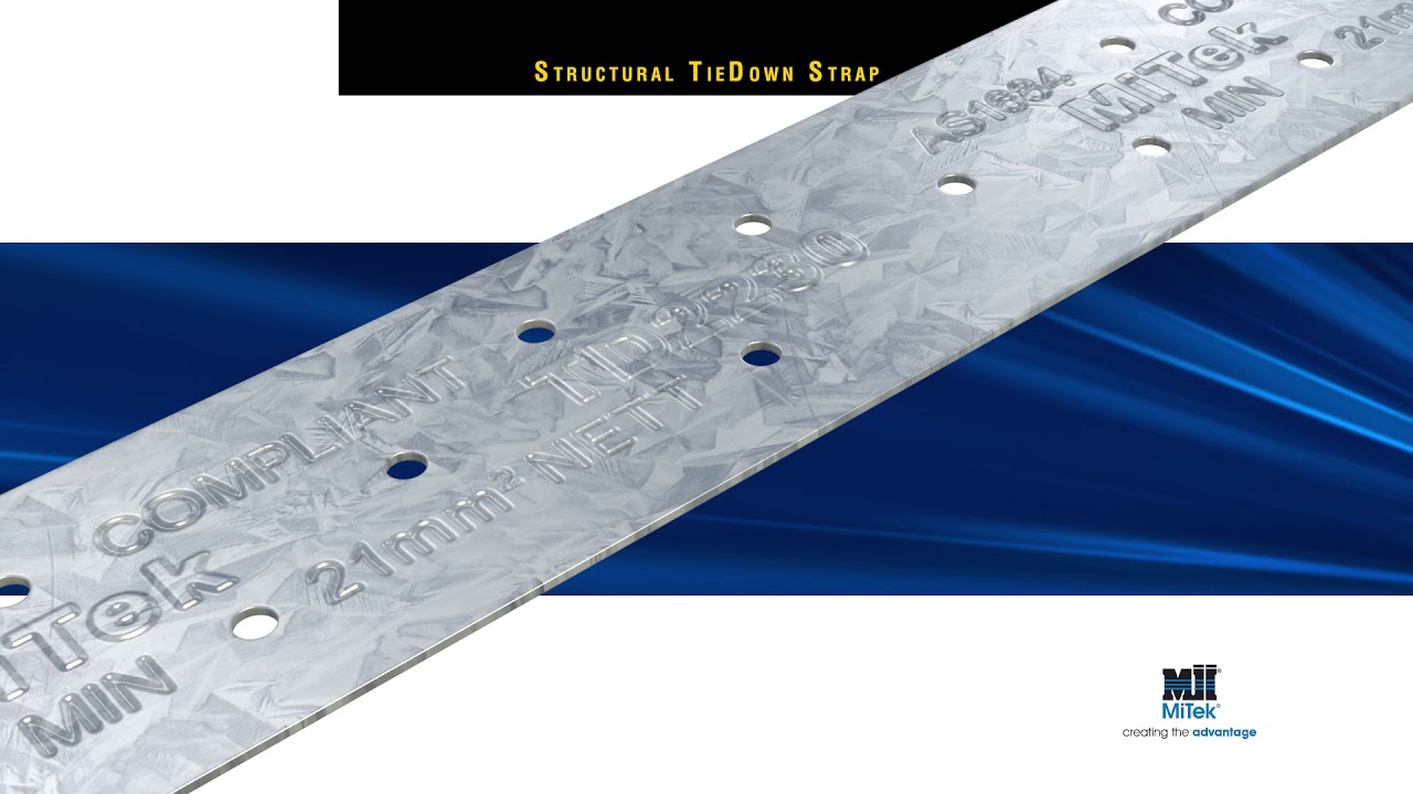 MiTek Structural TieDown Strap