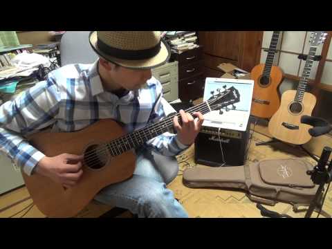 Baby Taylor vs Dreadnote acoustic fingerstyle demo