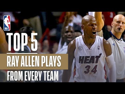 Ray Allen's Top 5 Plays From Each Team In His Career