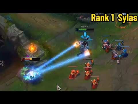 Rank 1 Sylas: HE IS TAKING OVER KR CHALLENGER!