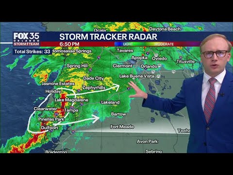 Orlando Weather Forecast: Tracking rain Friday night