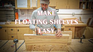 DIY Floating Shelves | Sheppard Brackets