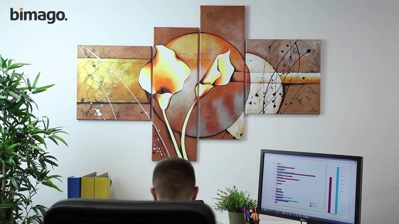 Cómo hacemos en bimago cuadros pintados a mano