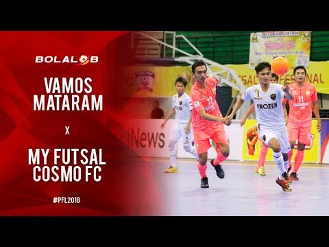 Vamos Mataram (5) Vs (3) My Futsal Cosmo Fc Jakarta - Highlights Pro Futsal League 2018