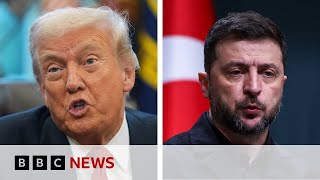 Donald Trump urges Ukraine to accept US peace plan | BBC News