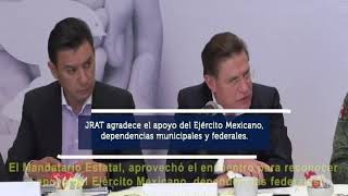 Preside el Gobernador José Rosas Aispuro Torres la Junta de Coordinación Estatal de Construcción de 