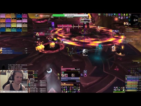 Mythic Aggramar Progression - 10/11M Affliction Warlock