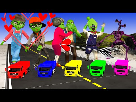 Scary Teacher 3D Zombie Baby GTA 5 - Tani hate Ice Scream - Unequal Racing And The End