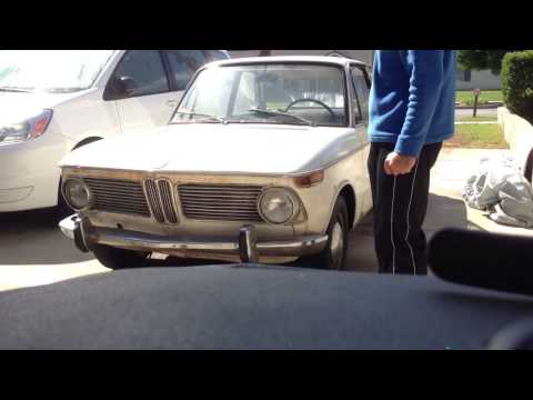 1968 BMW 1600-2 Engine start