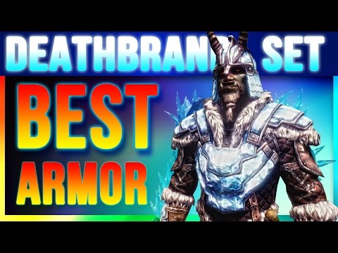 Skyrim Special Edition Best Armor - DEATHBRAND Locations (Unique Secret Light Armor Walkthrough)