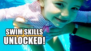 Teaching a 2 Year Old to Hold Her Breath - Watch her Progress!