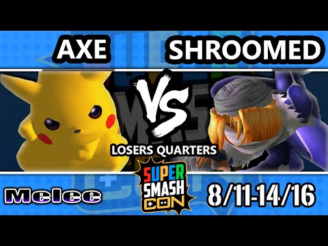 SSC 2016 SSBM - WFX Shroomed (Sheik) Vs. Tempo | Axe (Pikachu) - Melee Losers Quarters