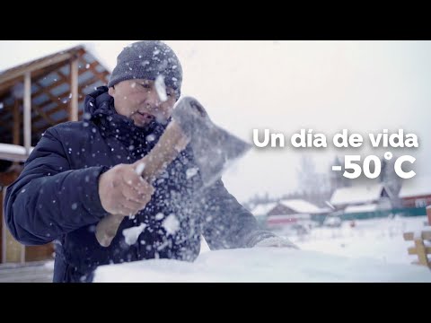 Frozen Foods: Family Life in Extreme Cold at -50°C