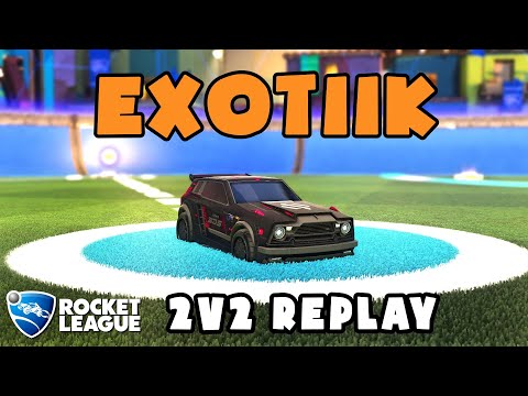 ExoTiiK Ranked 2v2 POV #179 - ExoTiiK & itachi VS pzy & Jazii - Rocket League Replays