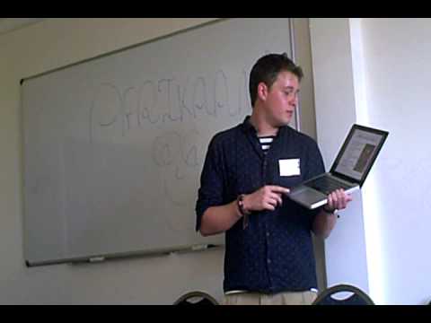 Alex Rawlings talks on Afrikaans