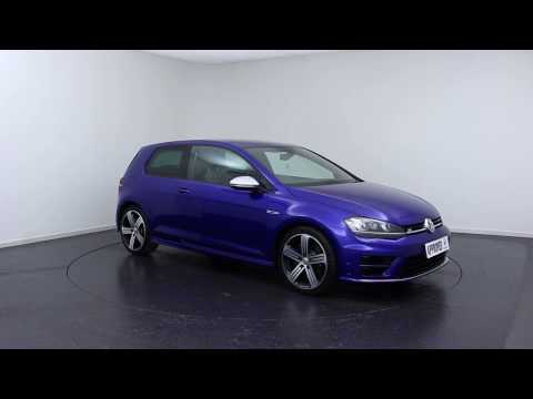 2014 VOLKSWAGEN GOLF 2.0 R 3d 298 BHP 1 OWNER FMDSH BLUETOOTH