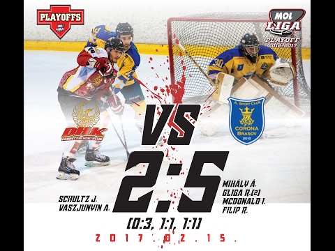 MOL228 Debreceni HK - ASC Corona Brasov   2:5 (0:3, 1:1, 1:1) - 1:1 2017.02.15