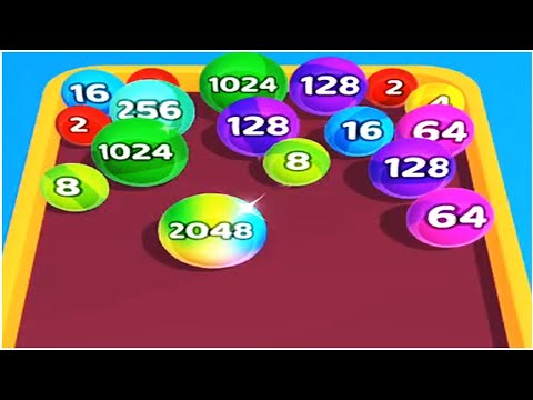 Bubble 2048 3D - Gameplay Walkthrough