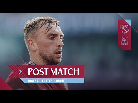 "It's A Tough Period" | Bowen, Potter And More | Post Match Reactions | West Ham v Crystal Palace