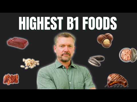 Top 7 Foods Highest in Vitamin B1 (Thiamine) Prevent Neuropathy/Brain Fog