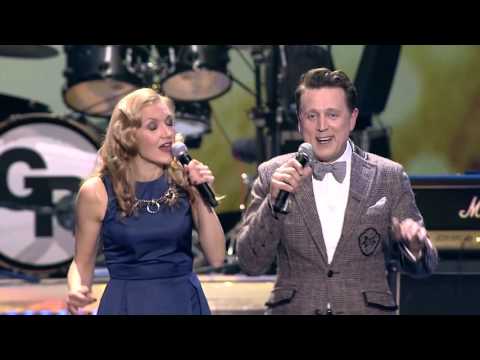 Normunds Rutulis un Ance Krauze - Lecam pa vecam (G.Rača jubilejas koncerts Arēna Rīga. 27.03.2015)