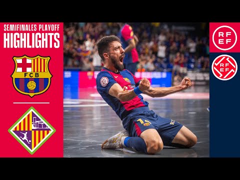 Resumen #PrimeraDivisiónFS Barça 4-3 Illes Balears Palma Futsal | Semifinales playoff