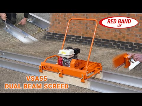 Red Band VSA55 Dual Beam Screed | How to Assemble | Red Band UK