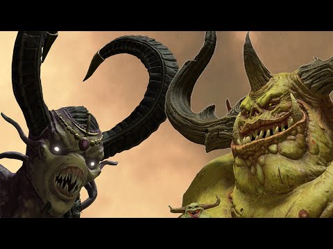 Exalted Great Unclean One Diplomacy Lines To Slaaneshi