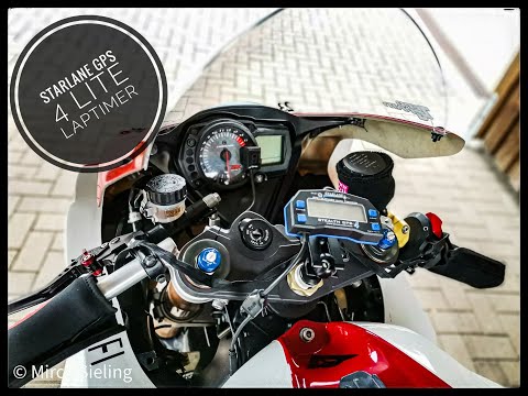 Starlane GPS 4 Lite Laptimer Montage