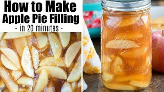 Homemade Instant Pot Apple Pie Filling