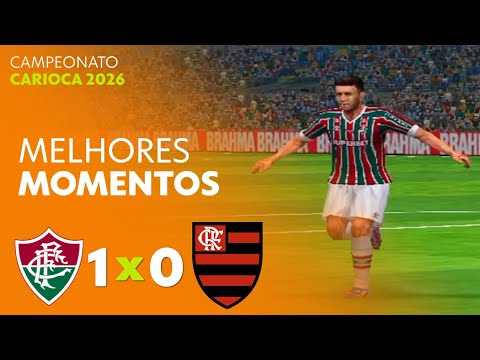 FLUMINENSE 1 X 0 FLAMENGO | MELHORES MOMENTOS | 4ª RODADA | CAMPEONATO CARIOCA 2026 | bastard.tv 