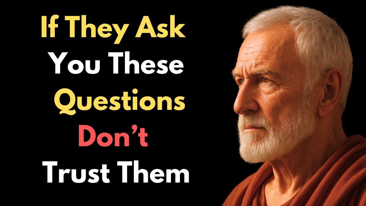 5 Questions Liars Ask - DON'T TRUST THEM ! STOIC PHILOSOPHY